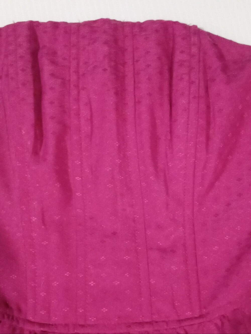 Band Of The Free Magenta Mini Dress Corset Small Strapless - Picture 4 of 6